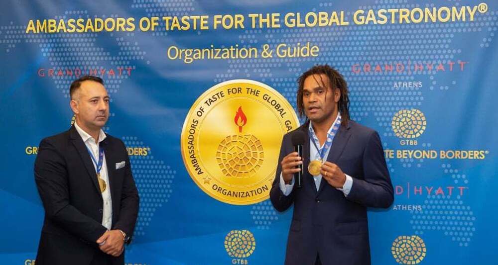 GREEK TASTE BEYOND BORDERS | H λαμπερή βραδιά στο Forum του GTBB στο Grand Hyatt Athens