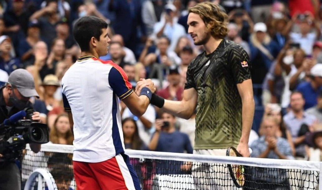 US Open, Αλκαράθ-Τσιτσιπάς 3-2 | Νοκ άουτ ο Στέφανος από τον 18χρονο Ισπανό