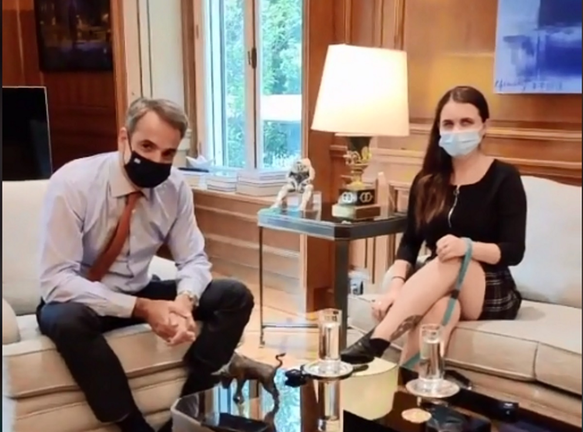 Άννα Μπαλάν | Η τυφλή Tik Toker και η συνάντησή της με τον πρωθυπουργό