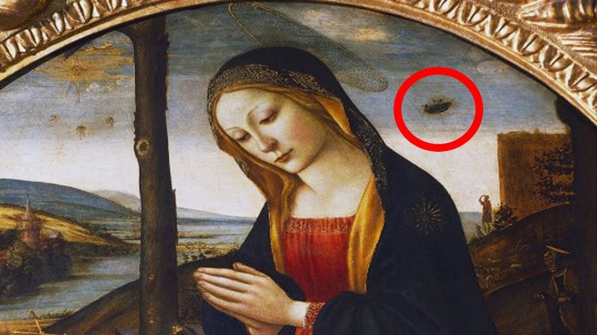 Madonna Col Bambino e San Giovannino| Το έργο του Domenico Ghirlandaio & η θεωρία συνομωσίας για UFO