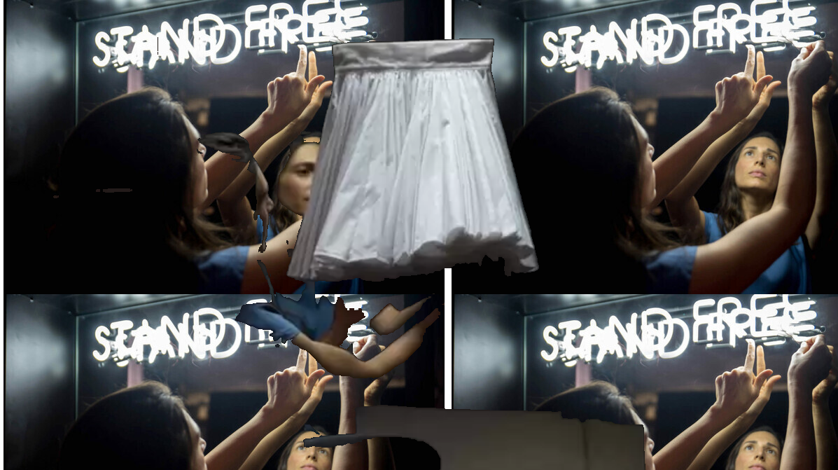 Το μήνυμα της διαδραστικής φουστανέλας που στήθηκε στην Ερμού