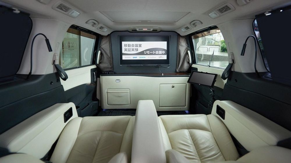 H Nissan δημιούργησε ένα κινητό γραφείο συσκέψεων!