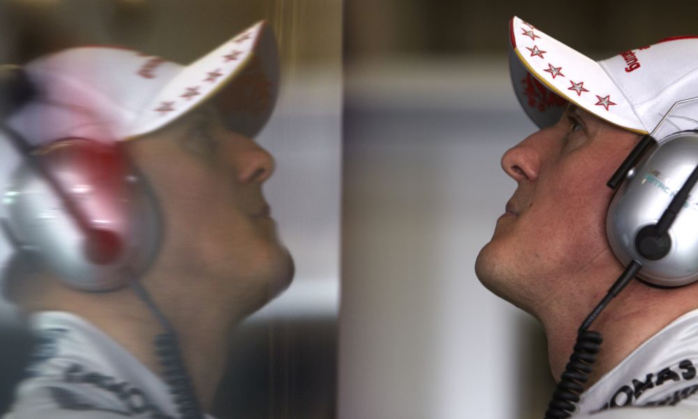 Αυτή τη μάχη ο Schumacher τη δίνει μόνος του