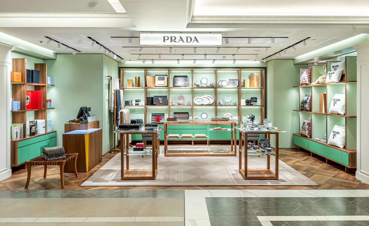 Η νέα homeware μπουτίκ της Prada στο Harrods