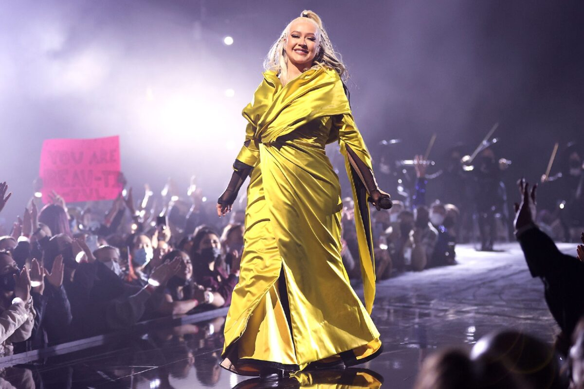 Christina Aguilera, το 2021 ήταν μια υπέροχη χρονιά!