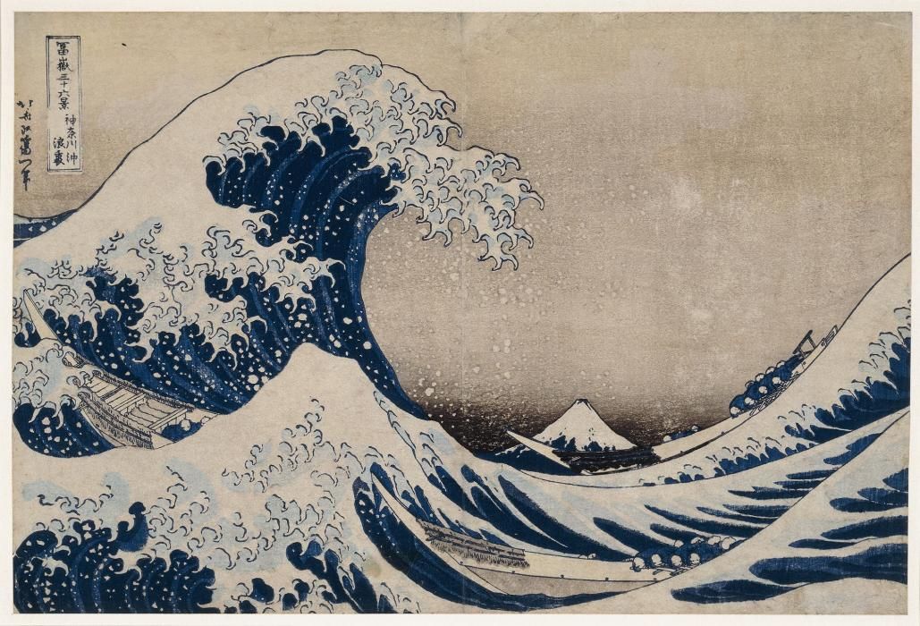Το αριστοτεχνικό πινέλο του Hokusai