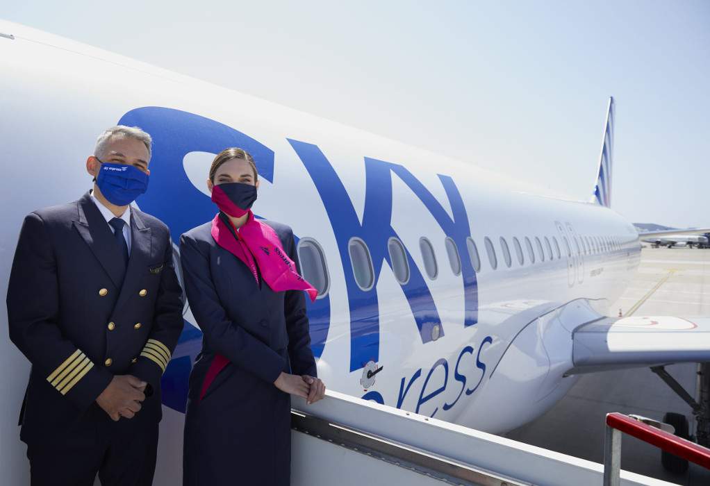 Η Sky Express ανακοίνωσε την συνεργασία της με την Condor Airlines
