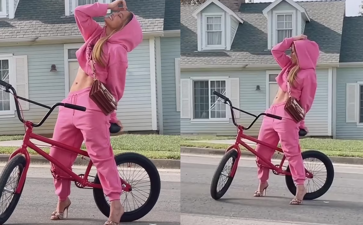 Η J.Lo και οι bmx pro riders φίλοι της!