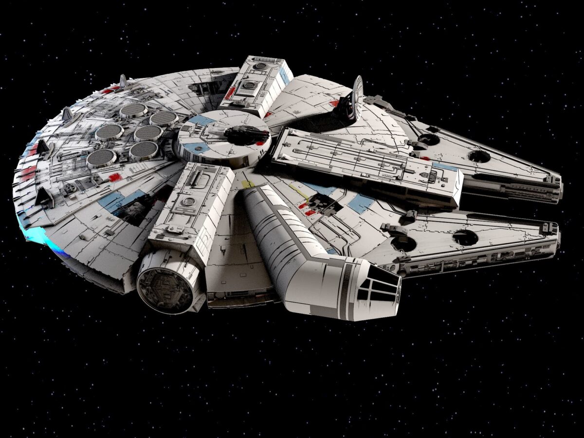 Falcon, ένα από τα διάσημα και αγαπημένα διαστημόπλοια του κινηματογράφου