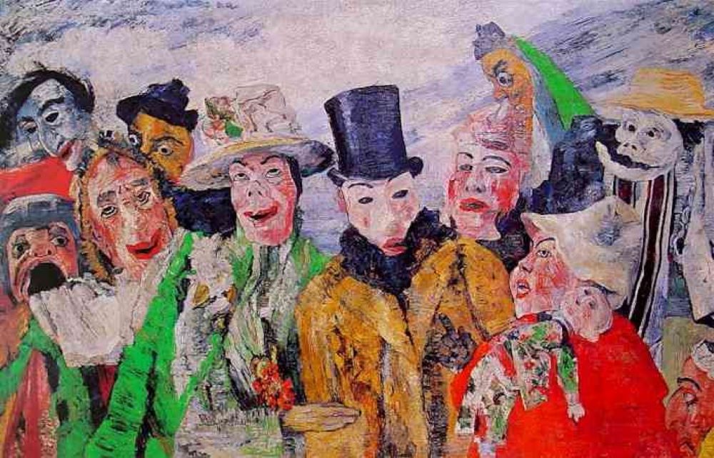 James Ensor | Ο πρωτοπόρος καλλιτέχνης πίσω από τις μάσκες με τον πίνακα-ρεκόρ σε δημοπρασία
