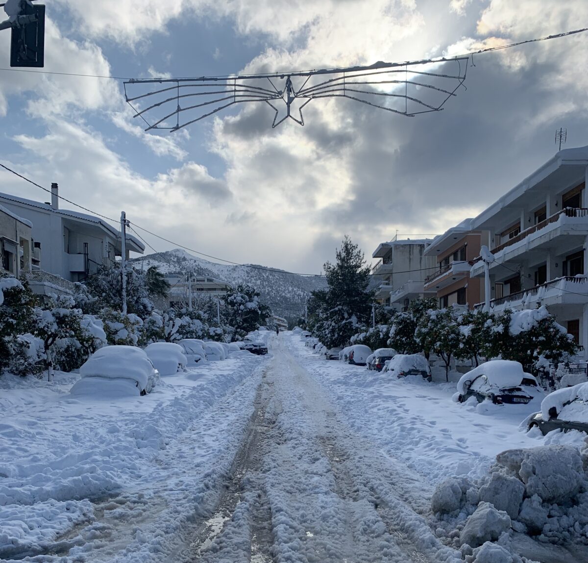 Είστε έτοιμοι για νέο χιονιά το επόμενο Σαββατοκύριακο ;