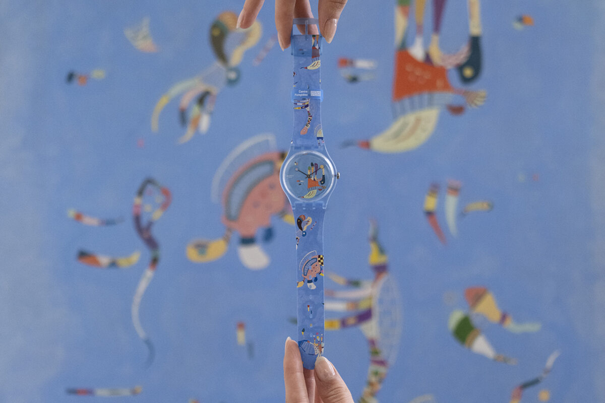 Η Swatch φέρνει τον Kandinsky και τον Μοdrian στο καντράν του ρολογιού μας