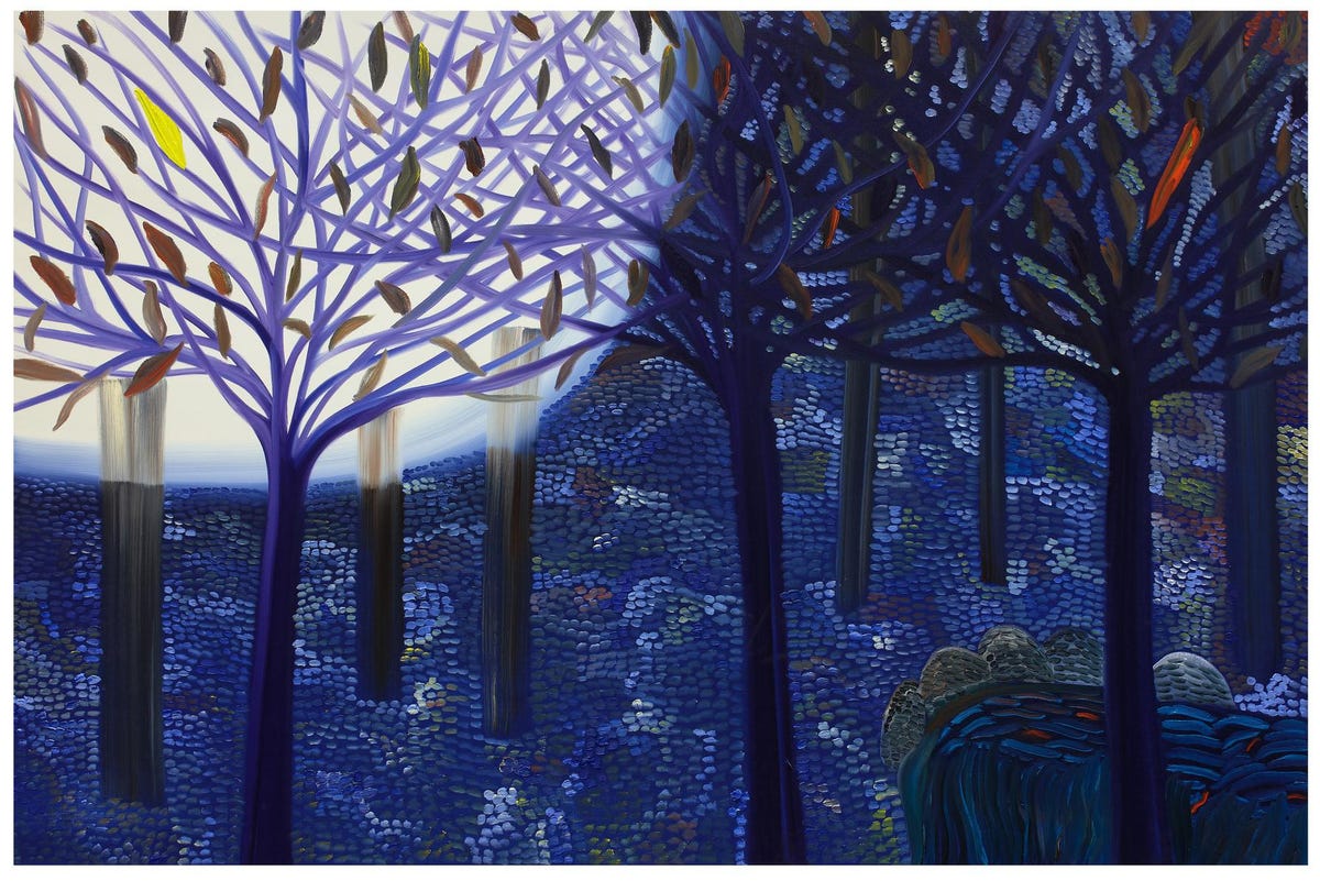 «Matthew Wong: Blue View», η πρώτη έκθεση σε μουσείο για τον χαμένο πρόωρα καλλιτέχνη