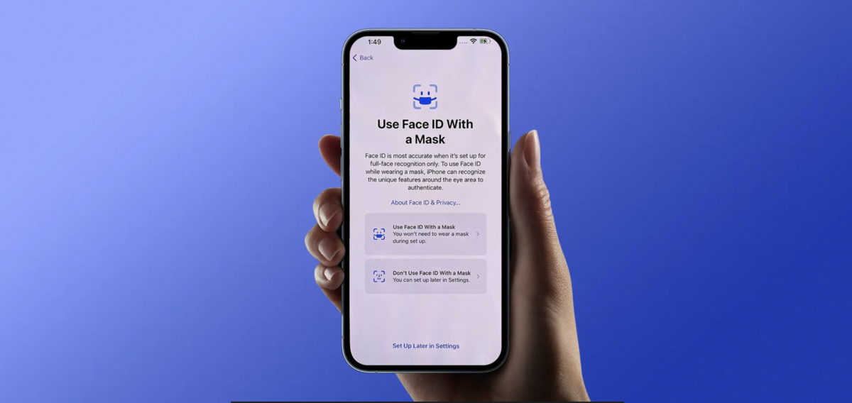 Τώρα μπορείς να ανοίξεις το iPhone φορώντας την μάσκα σου