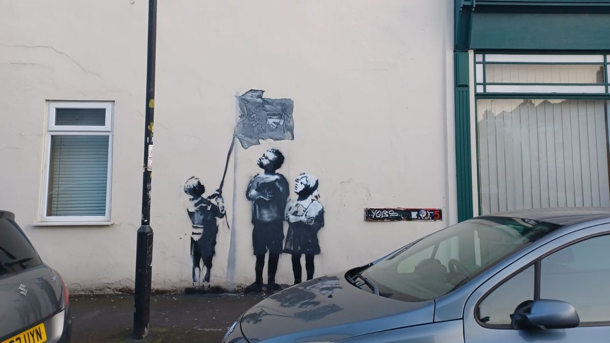 Το νέο έργο που "θυμίζει" Banksy στο Bristol