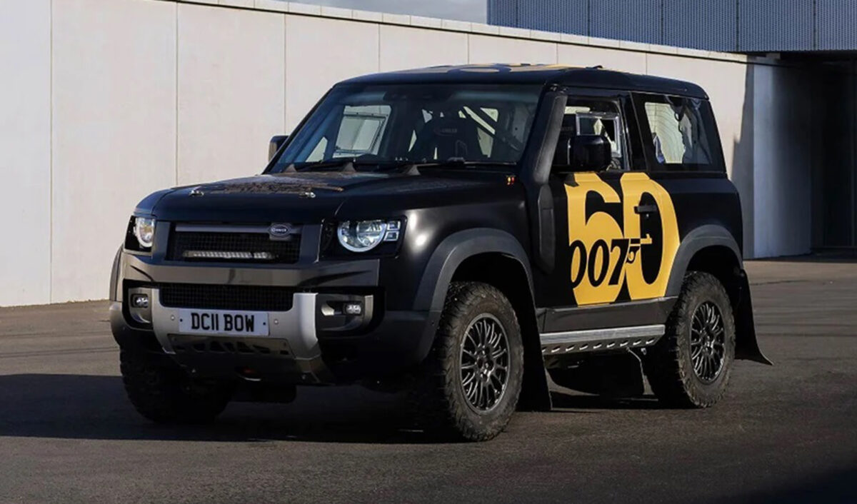 Επετειακό Land Rover Defender για τα 60 χρόνια του James Bond
