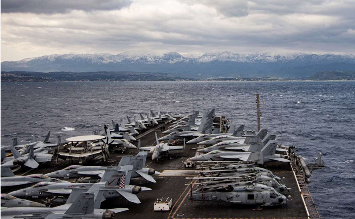 Το Χάρι Τρούμαν θα πλέει μέχρι το καλοκαίρι στο Αιγαίο 