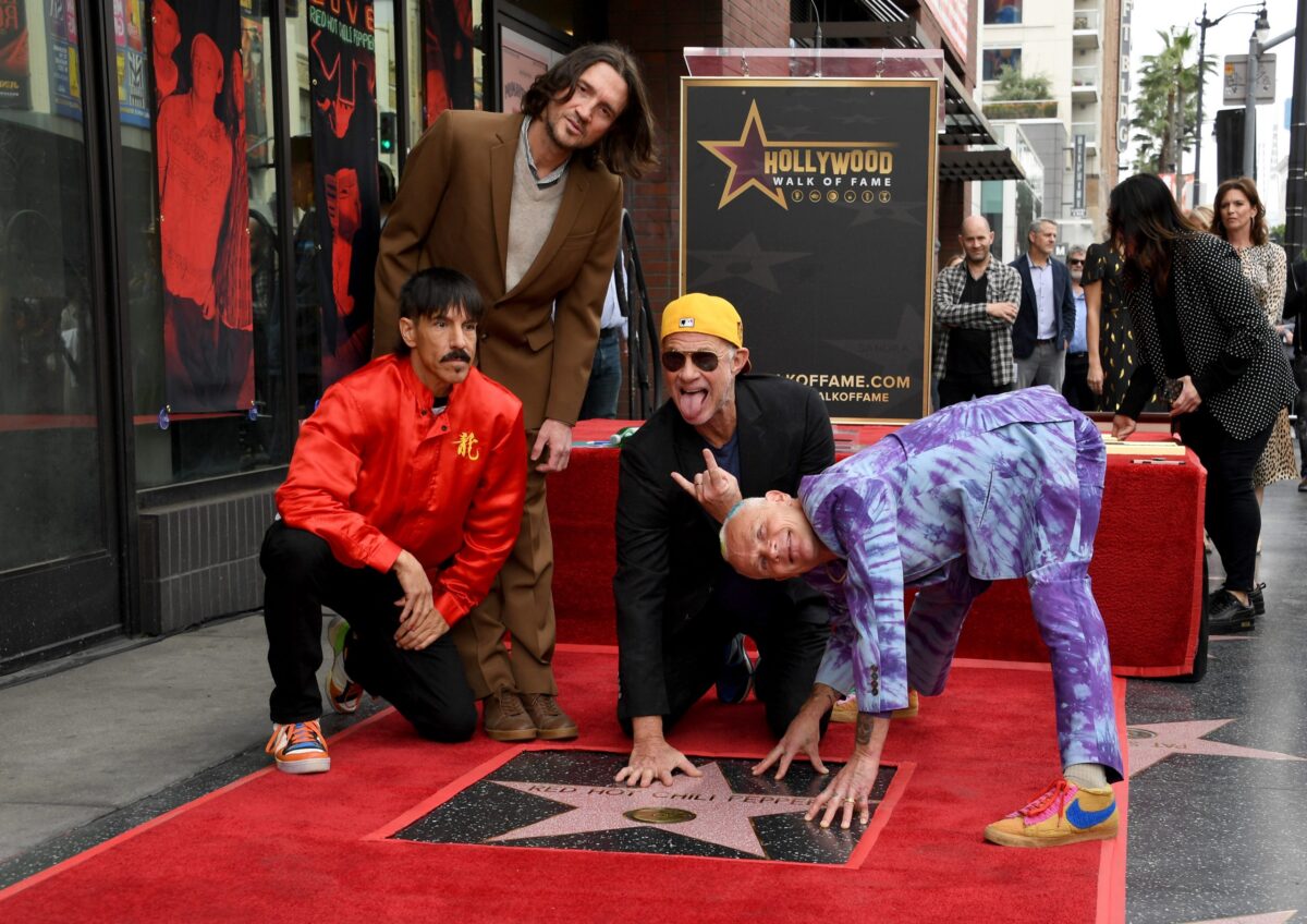 Ένα αστέρι για τους Red Hot Chili Peppers στο Ηollywood Walk of Fame