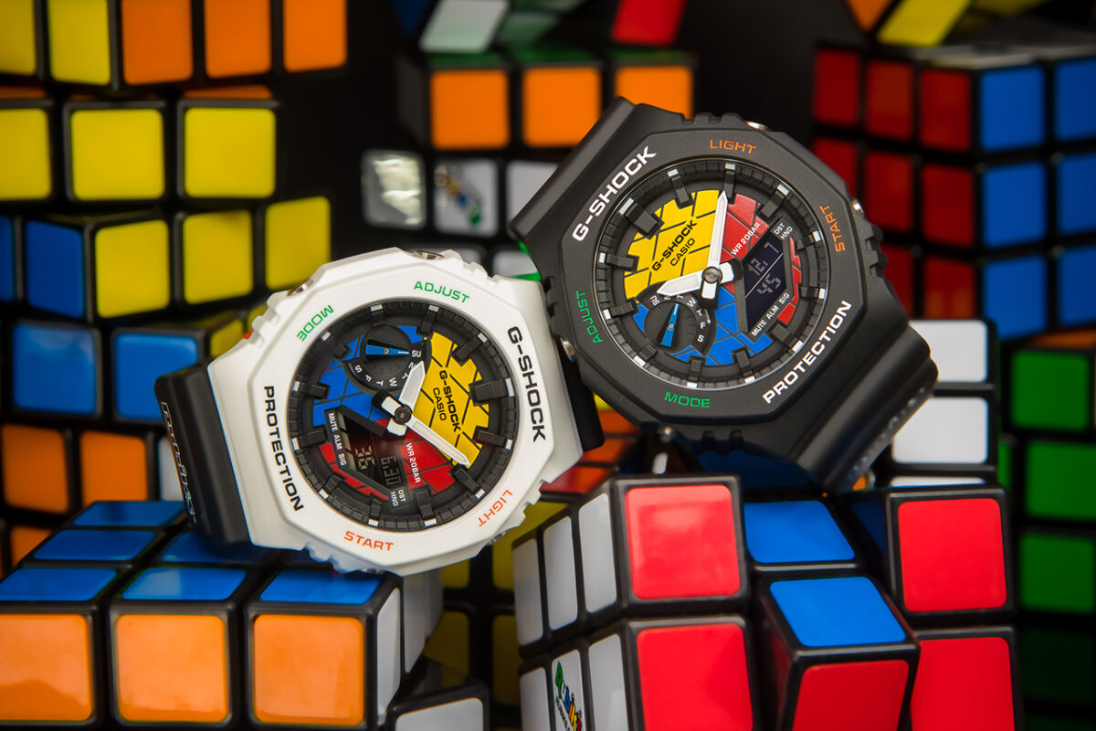 Η G-Shock εμπνέεται από τον Κύβο του Ρούμπικ