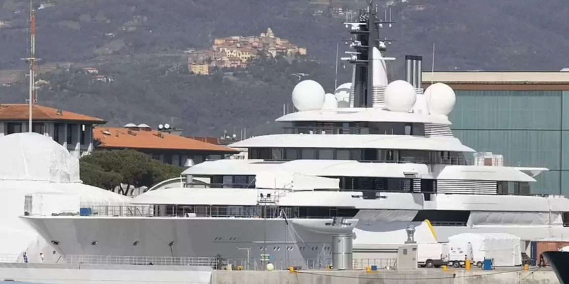 Σεχραζάντ | Κατασχέθηκε το σούπερ γιωτ που φημολογείται ότι ανήκει στον Πούτιν