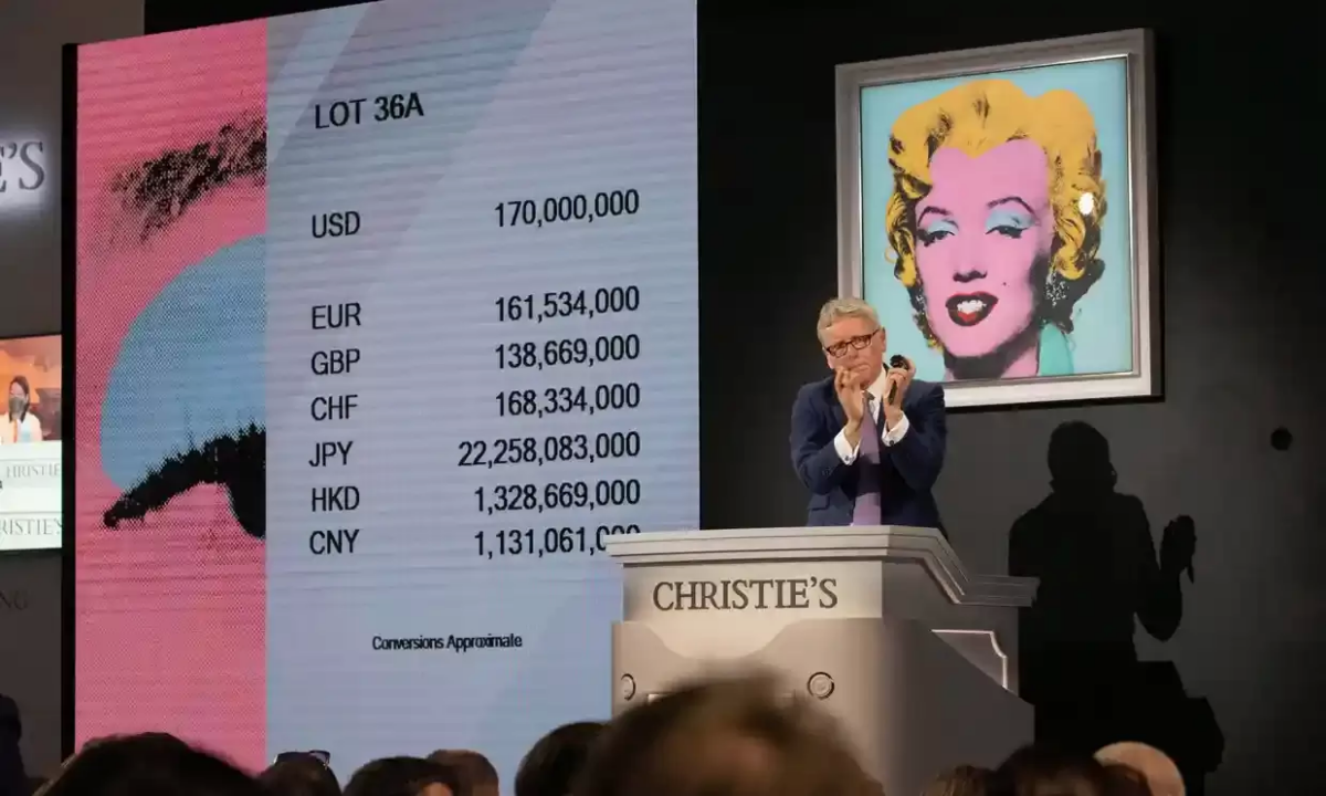 Βlue Marilyn | Το έργο του Andy Warhol κέρδισε το ρεκόρ $195 εκ. και θεωρείται το  πιο ακριβό έργο τέχνης του 20ου αιώνα