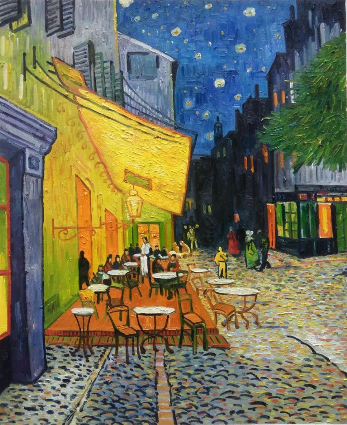 Cafe` Terrace at Night | Tα ‘μυστικά’ του εμβληματικού πίνακα του Van Gogh