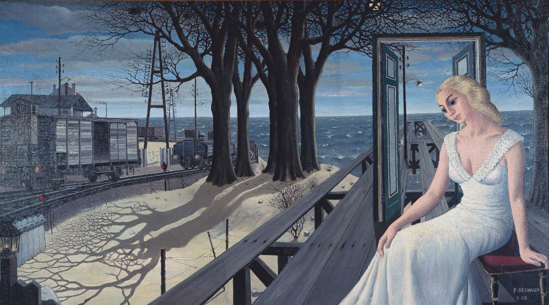 Paul Delvaux  |  O σουρεαλιστής ζωγράφος που αγάπησε & εξύμνησε τη γυναίκα