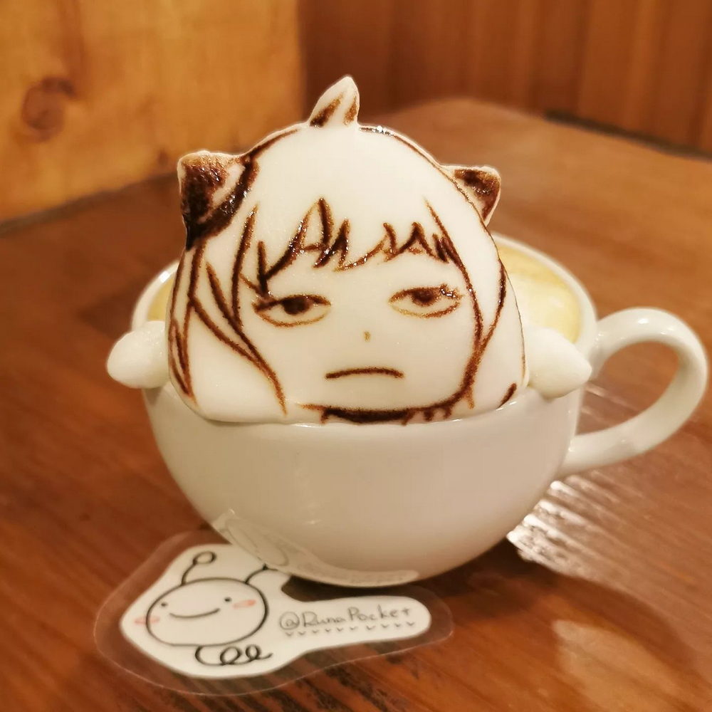 Τα τρισδιάστατα latte anime της Runa Kato