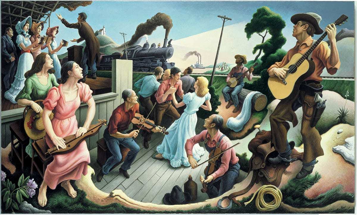 Thomas Hart Benton | Ο ζωγράφος που αποτύπωσε την ουσία της αμερικάνικης ζωής