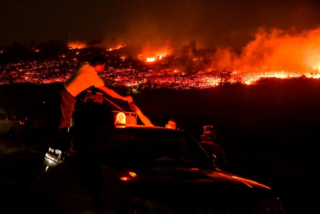 Ριπές 100 χιλιομέτρων την ώρα καταγράφτηκαν σήμερα το πρωί στην Πεντέλη