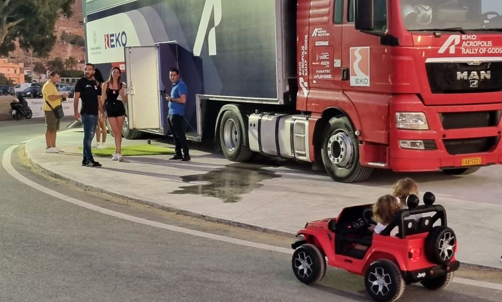 Ολοκληρώθηκε το πρώτο μέρος της περιοδείας του Acropolis Rally Road Truck