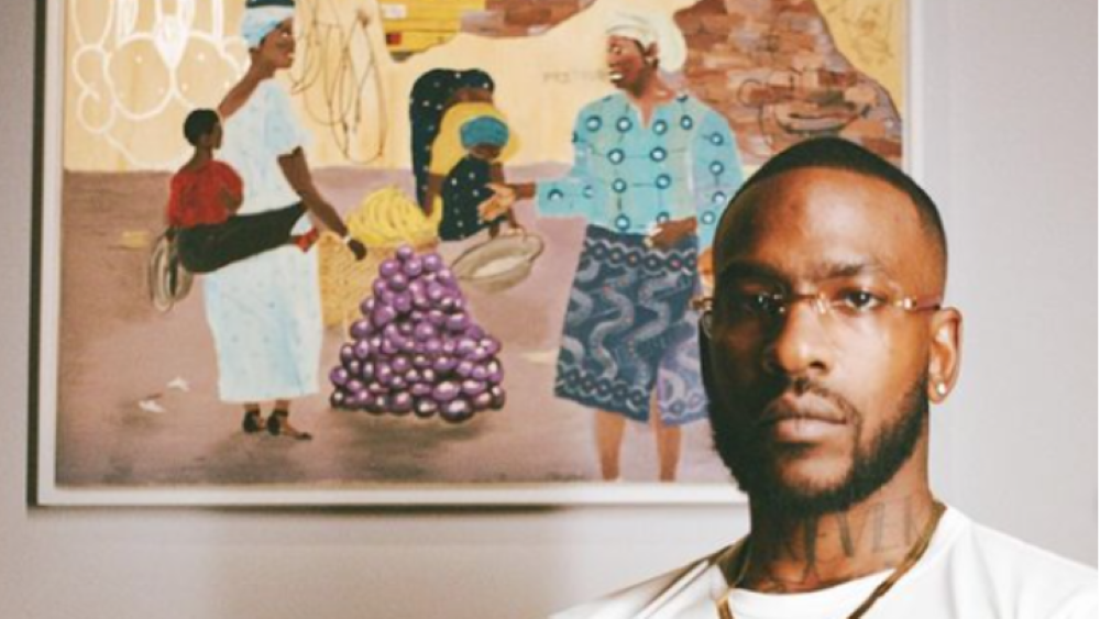 Ο ραπερ Skepta κάνει το ντεμπούτο του στη ζωγραφική