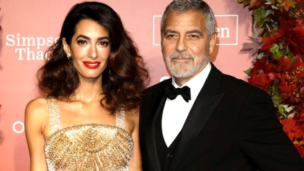 George Clooney και Amal Alamuddin σε μια ξεχωριστή απονομή των βραβείων «Albie»