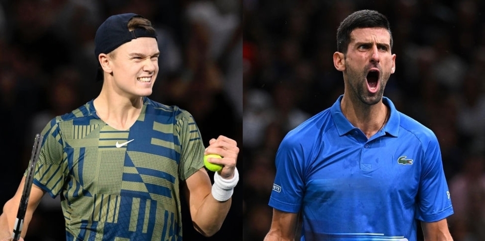 Rune  - Djokovic | O "νέος" και ο "παλιός" για την κούπα στο Παρίσι