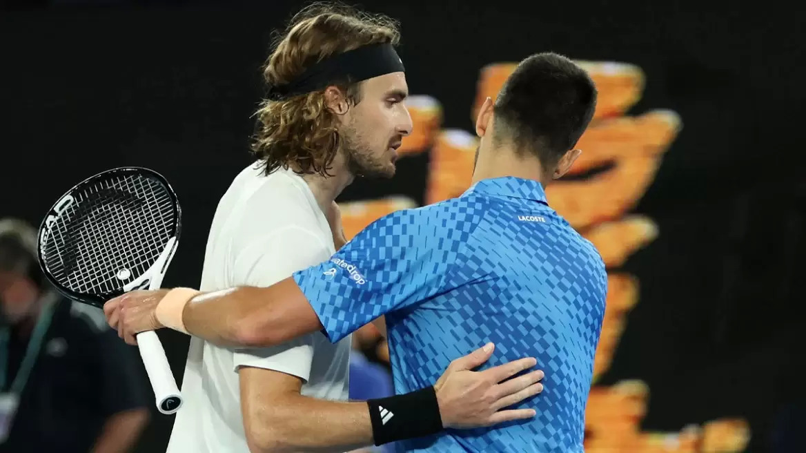 Ο Τζόκοβιτς έφτασε τα 22 Grand Slam κερδίζοντας 3-0 τον Τσιτσιπά