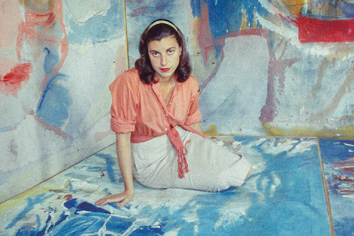 Helen Frankenthaler | Η Αμερικανίδα ζωγράφος του αφηρημένου εξπρεσιονισμού