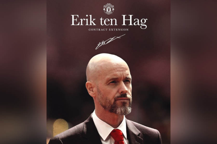 Η Μάντσεστερ Γιουνάιτεντ έκανε επέκταση συμβολαίου στον Τεν Χαγκ. <yoastmark class=