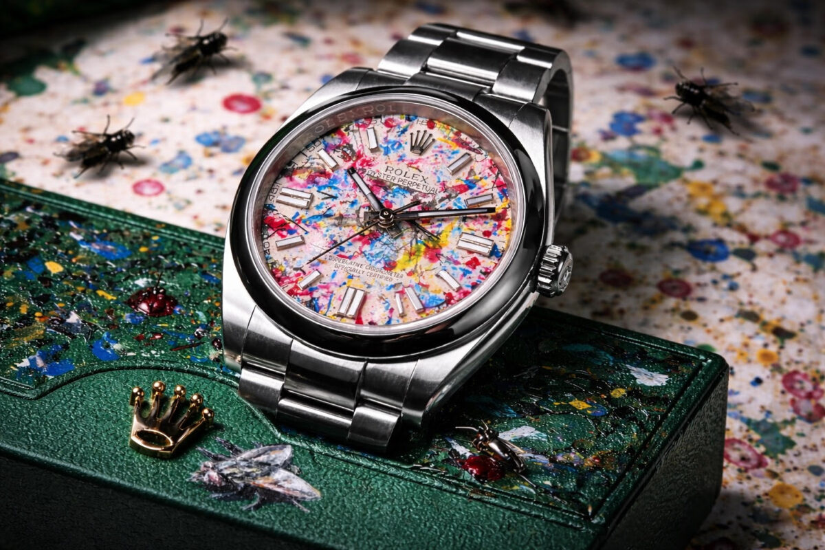 Rolex βαμμένο από μύγες; Η πιο απρόβλεπτη art πρόκληση που διχάζει τον κόσμο της υψηλής ωρολογοποιίας