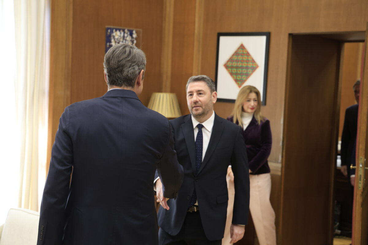 Νίκος Ανδρουλάκης Κυριάκος Μητσοτάκης