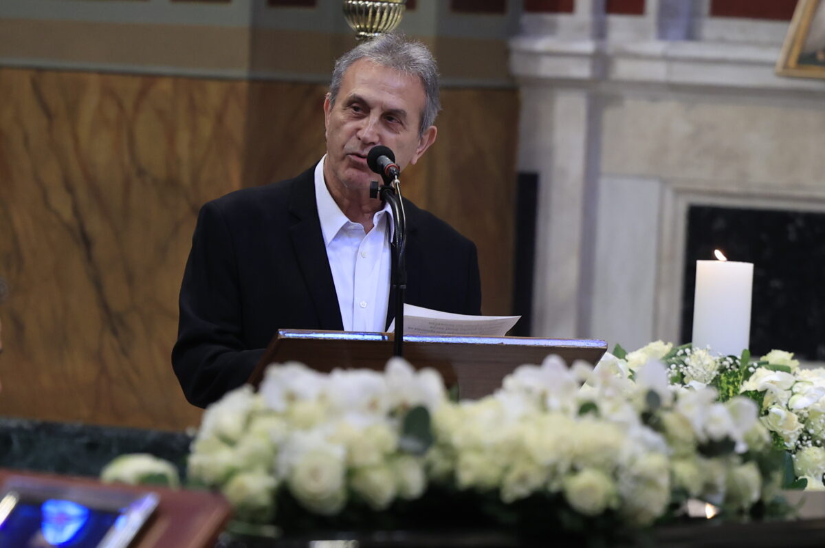 Γιώργος Νταλάρας Μαρινέλλα κηδεία