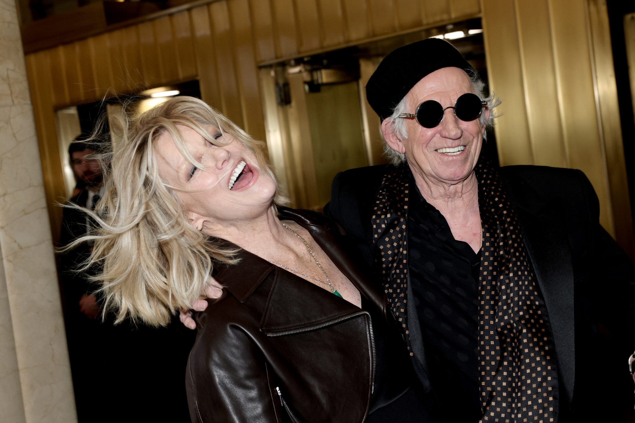 Keith Richards Patti Hansen