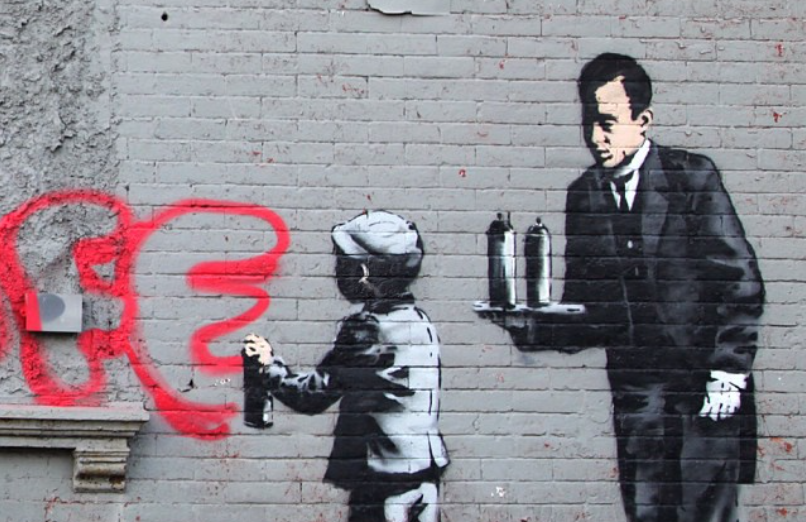 Όντως τώρα; Αυτός είναι ο Banksy;