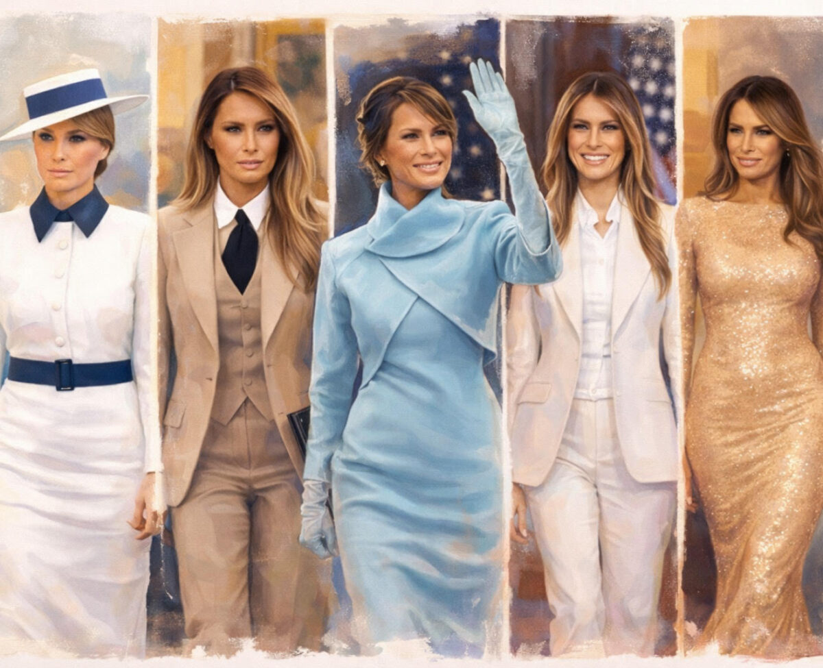 Μελάνια Τραμπ: Η γυναίκα που έκανε τη σιωπή… το πιο δυνατό fashion statement στην πολιτική ιστορία