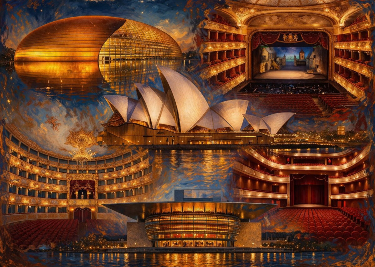 Οι 10 πιο εντυπωσιακές όπερες στον κόσμο: Ναοί πολιτισμού που πρέπει να δεις έστω μία φορά στη ζωή σου