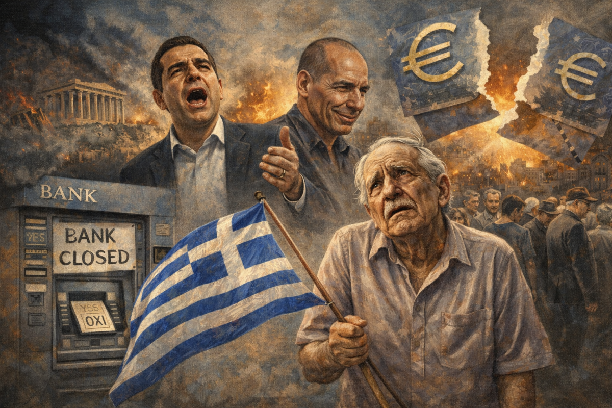 Ώστε, έπρεπε να ζήσουμε τον εφιάλτη των κλειστών τραπεζών πιο νωρίς!