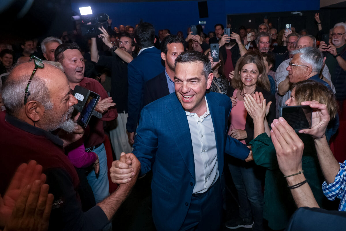 Χωρίς κόμμα ο Τσίπρας στο 20% της πρόθεσης ψήφου
