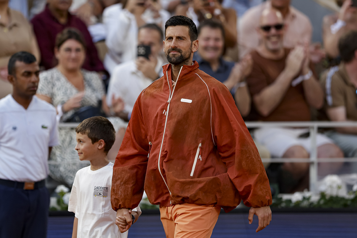 Νόβακ Τζόκοβιτς: To τζάκετ του «κέρδισε» το Roland Garros