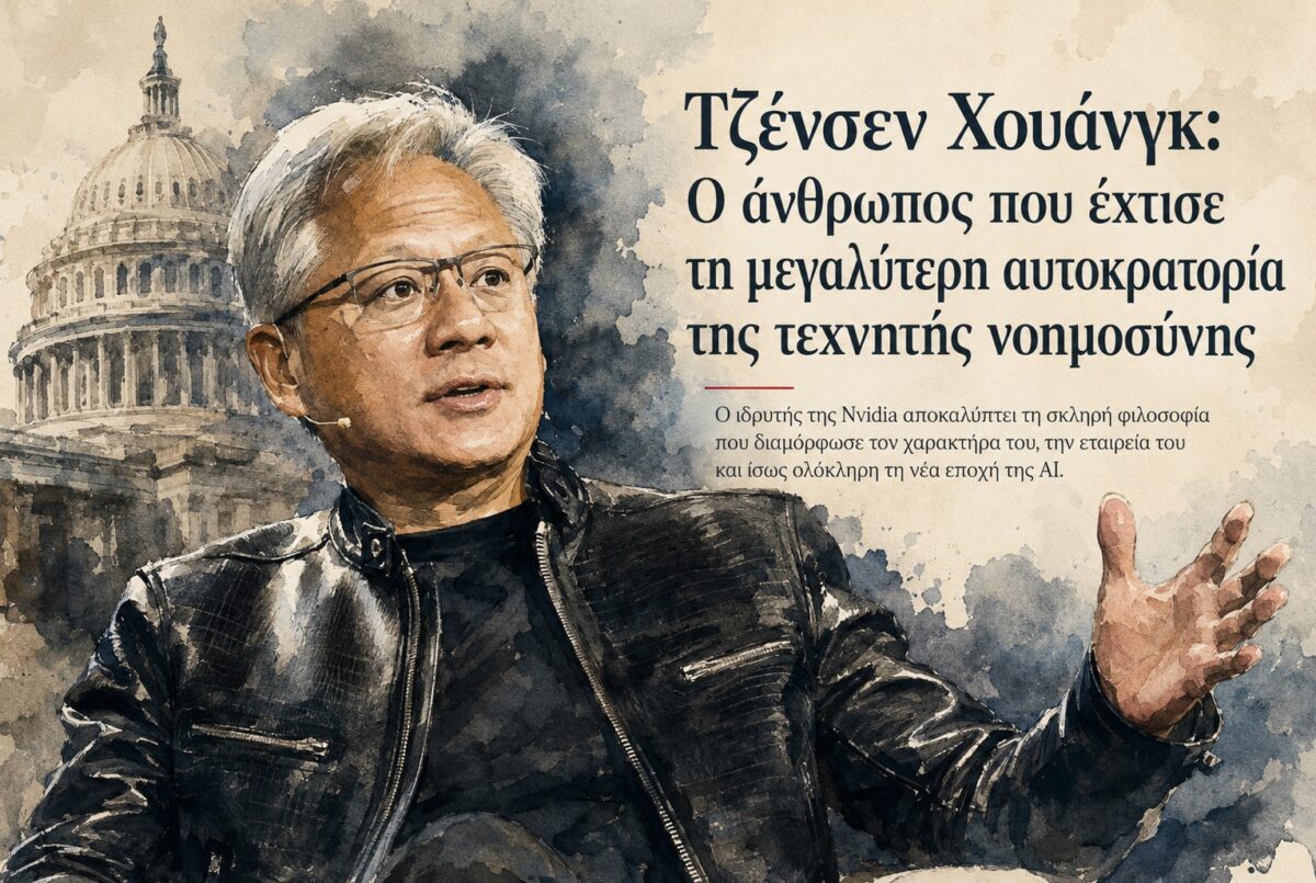 Τζένσεν Χουάνγκ: Ο άνθρωπος που έχτισε τη μεγαλύτερη αυτοκρατορία της τεχνητής νοημοσύνης πιστεύει ότι η επιτυχία ξεκινά από μια λέξη που όλοι φοβούνται: την κριτική