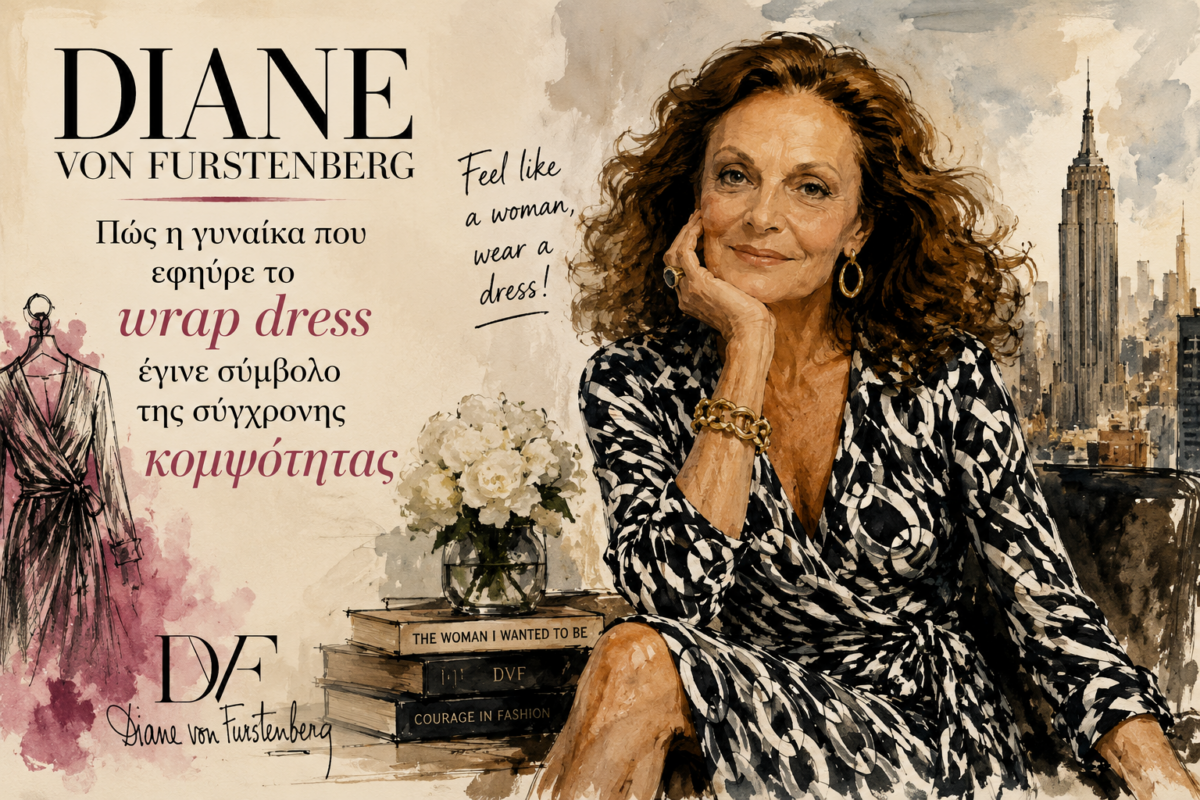 Diane von Furstenberg: Πώς η γυναίκα που εφηύρε το wrap dress έγινε σύμβολο της σύγχρονης κομψότητας