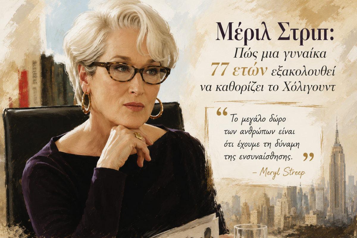 Μέριλ Στριπ: Πώς μια γυναίκα 77 ετών εξακολουθεί να καθορίζει το Χόλιγουντ